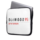 O-L-I-W-O-O-D  Laptop/netbook Sleeves Laptop Sleeve Hoesjes