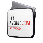 LET  AVENUE  Laptop/netbook Sleeves Laptop Sleeve Hoesjes