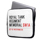 royal tank regiment memorial  Laptop/netbook Sleeves Laptop Sleeves