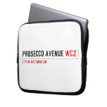 Prosecco avenue  Laptop/netbook Sleeves Laptop Sleeves