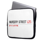Nursery Street  Laptop/netbook Sleeves Laptop Sleeves