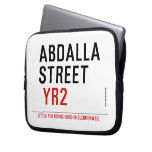Abdalla  street   Laptop/netbook Sleeves Laptop Sleeves