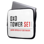 oxo tower  Laptop/netbook Sleeves Laptop Sleeves