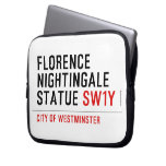 florence nightingale statue  Laptop/netbook Sleeves Laptop Sleeves