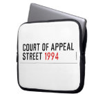 COURT OF APPEAL STREET  Laptop/netbook Sleeves Laptop Sleeves