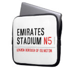emirates stadium  Laptop/netbook Sleeves Laptop Sleeves