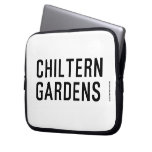 Chiltern Gardens  Laptop/netbook Sleeves Laptop Sleeves