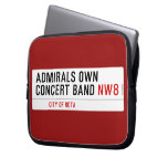 ADMIRALS OWN  CONCERT BAND  Laptop/netbook Sleeves Laptop Sleeves