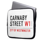 carnaby street  Laptop/netbook Sleeves Laptop Sleeves