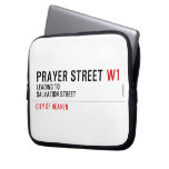 Prayer street  Laptop/netbook Sleeves Laptop Sleeves