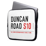 duncan road  Laptop/netbook Sleeves Laptop Sleeves