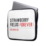 Strawberry Fields  Laptop/netbook Sleeves Laptop Sleeves
