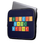 Periodic Table Writer  Laptop/netbook Sleeves Laptop Sleeves