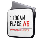 1 logan place  Laptop/netbook Sleeves Laptop Sleeves