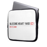 Bleeding heart yard  Laptop/netbook Sleeves Laptop Sleeves