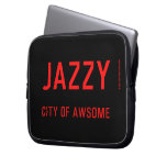 jazzy  Laptop/netbook Sleeves Laptop Sleeves