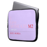 I Love MONiCA.SY  Laptop/netbook Sleeves Laptop Sleeves