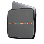 Kimya Muhendisleri Odasi  Laptop/netbook Sleeves Laptop Sleeves