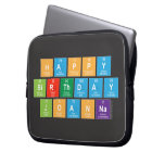 Happy
 Birthday
 Joanna  Laptop/netbook Sleeves Laptop Sleeves