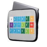 Jayden 
 Kaylene
 Daniels  Laptop/netbook Sleeves Laptop Sleeves