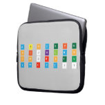A B C D E F G
 H I J K L M N
 O P Q R S T U
 V W X Y Z ! ?  Laptop/netbook Sleeves Laptop Sleeves