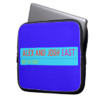 Alex and Josh  Laptop/netbook Sleeves Laptop Sleeves