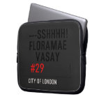 ---sshhhh! FLORAMAE    VASAY   Laptop/netbook Sleeves Laptop Sleeves