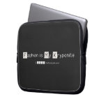 Fashion is My Kryponite  Laptop/netbook Sleeves Laptop Sleeves