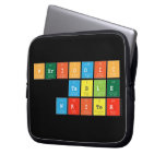 Periodic Table Writer  Laptop/netbook Sleeves Laptop Sleeves