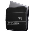 Your Name Street  Laptop/netbook Sleeves Laptop Sleeves