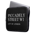 piccadely Street  Laptop/netbook Sleeves Laptop Sleeves