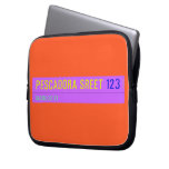 pescadora sreet  Laptop/netbook Sleeves Laptop Sleeves