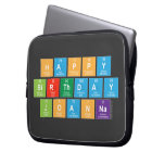 Happy
 Birthday
 Joanna  Laptop/netbook Sleeves Laptop Sleeves