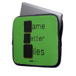 Game
 Letter
 Tiles  Laptop/netbook Sleeves Laptop Sleeves