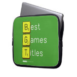 Best
 Games
 Titles  Laptop/netbook Sleeves Laptop Sleeves