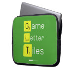 Game
 Letter
 Tiles  Laptop/netbook Sleeves Laptop Sleeves