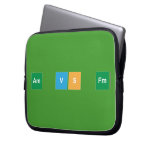 Am vs FM  Laptop/netbook Sleeves Laptop Sleeves