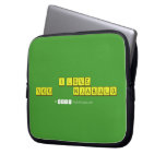 I LOVE YOU           NJABULO  Laptop/netbook Sleeves Laptop Sleeves