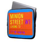 Minion Street  Laptop/netbook Sleeves Laptop Sleeves