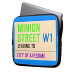 Minion Street  Laptop/netbook Sleeves Laptop Sleeves