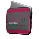 Tiny Thug Street  Laptop/netbook Sleeves Laptop Sleeves