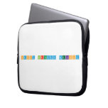 Happy Birthday Melissa  Laptop/netbook Sleeves Laptop Sleeves