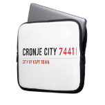 Cronje City  Laptop/netbook Sleeves Laptop Sleeves