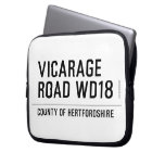 VICARAGE ROAD  Laptop/netbook Sleeves Laptop Sleeves