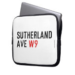 Sutherland ave  Laptop/netbook Sleeves Laptop Sleeves