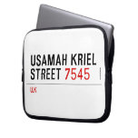usamah kriel street  Laptop/netbook Sleeves Laptop Sleeves
