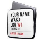Your Name WAKX LOU  Laptop/netbook Sleeves Laptop Sleeves