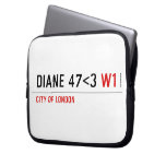 DIANE 47<3  Laptop/netbook Sleeves Laptop Sleeves
