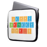 Happy
 Birthday 
 Chris  Laptop/netbook Sleeves Laptop Sleeves