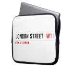 London street   Laptop/netbook Sleeves Laptop Sleeves